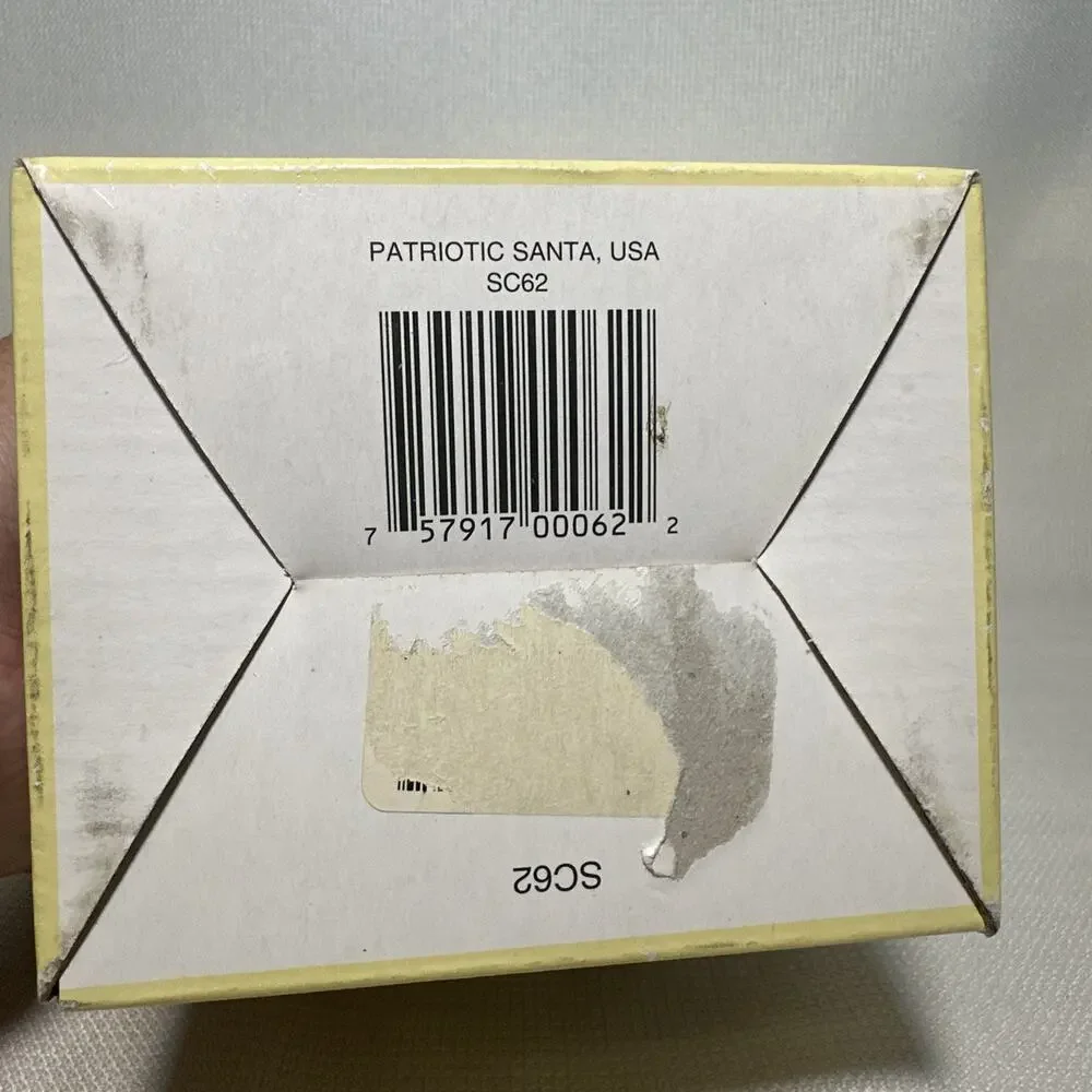 International Santa Claus Collection 5” Patriotic Santa Claus USA 2002